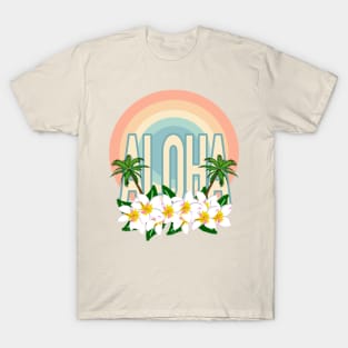 Aloha hawaiian tropical flowers T-Shirt